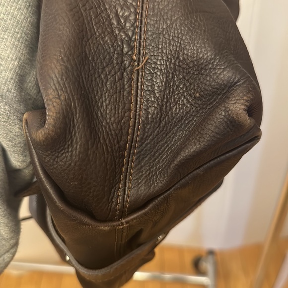 LANVIN leather shoulder bag with duster - Picture 8 of 10